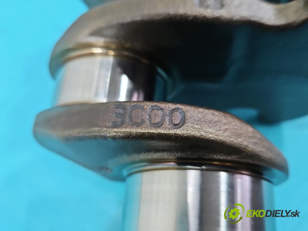 Audi A3 8P 2003-2012 1.4 TFSI 125 HP manual 92 kW 1390 cm3 5- Hřídel: kľukový CAX (Blok motora ostatné)