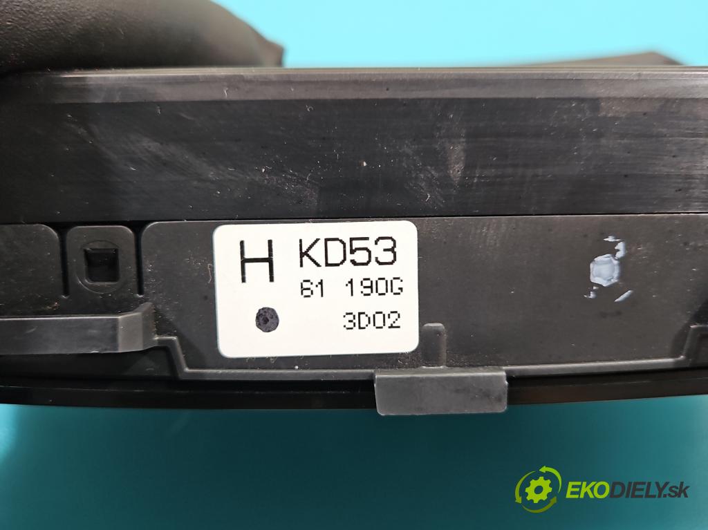 Mazda CX-5 I 2012-2017 2.2d 150 HP automatic 110 kW 2199 cm3 5- panel kúrenia KD53
