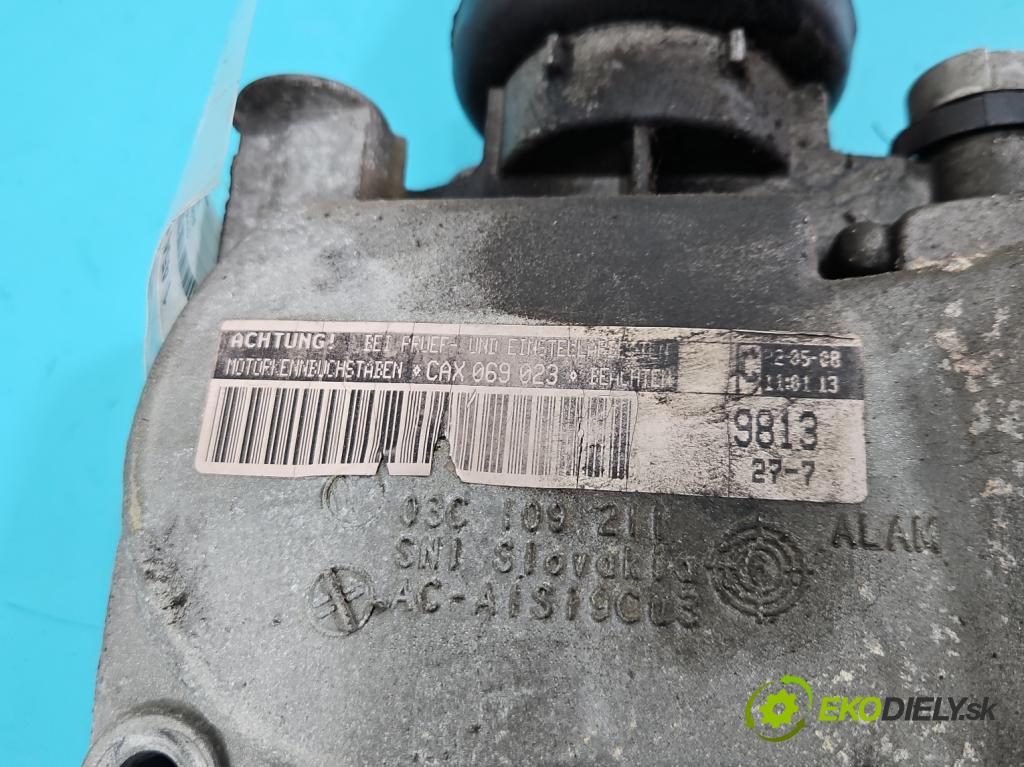 Audi A3 8P 2003-2012 1.4 TFSI 125 hp manual 92 kW 1390 cm3 5- obal vačkový CAX069023 (Kryty motora)