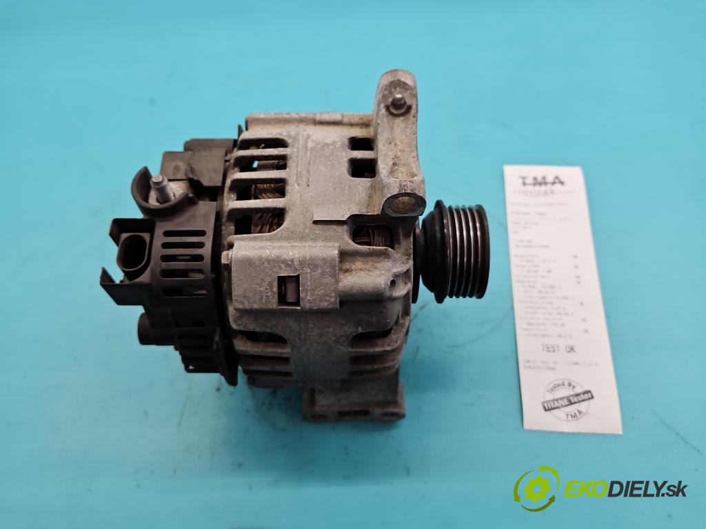 Mercedes A W169 2004-2012 1.5 95 HP manual 70 kW 1498 cm3 5- Alternator A2661540802 (Alternátor)