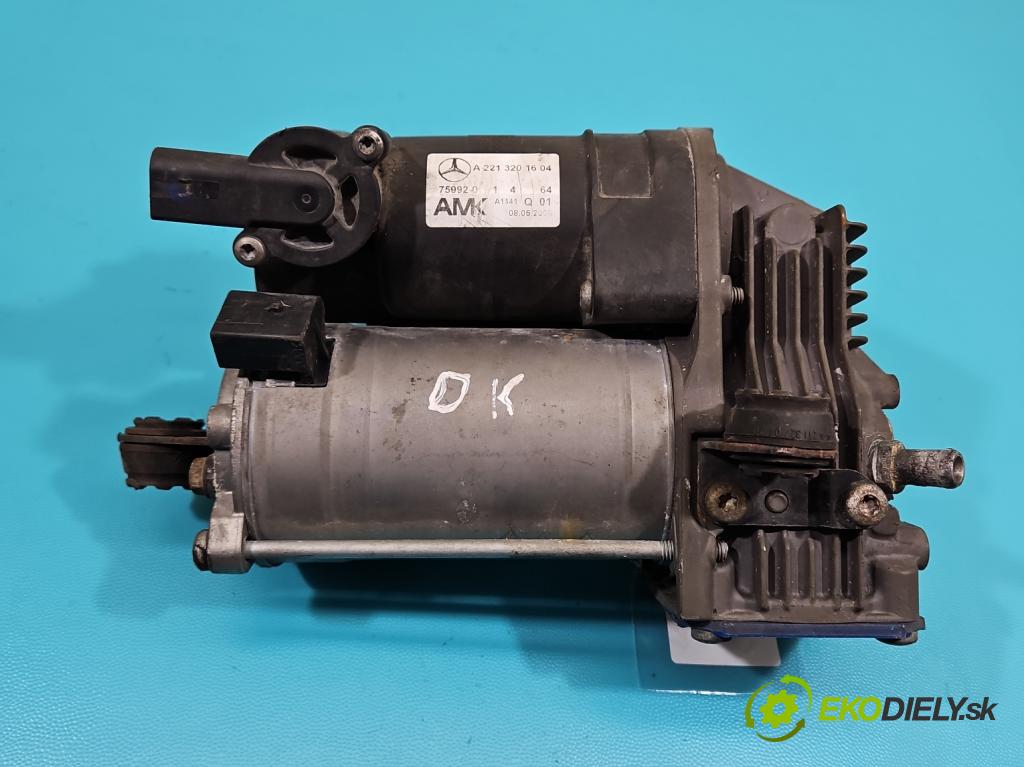 Mercedes ML W164 2005-2011 3.0 cdi (642940) 224hp automatic 165 kW 2987 cm3 5- čerpadlo pozastavení: A2213201604