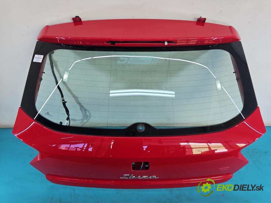 Seat Ibiza V KJ 2017- 1.0 TSI 95 hp manual 70 kW 999 cm3 5- zadní kufrové dveře  (Zadní kapoty)