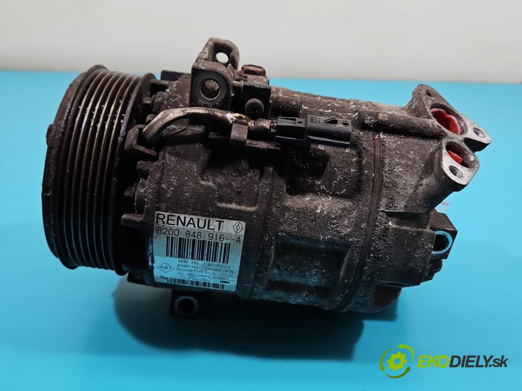 Renault Master III 2010-2019 2.3 dci 125 HP manual 92 kW 2299 cm3 5- Kompresor: klimatizácie 8200848916A (Kompresor klimatizácie)