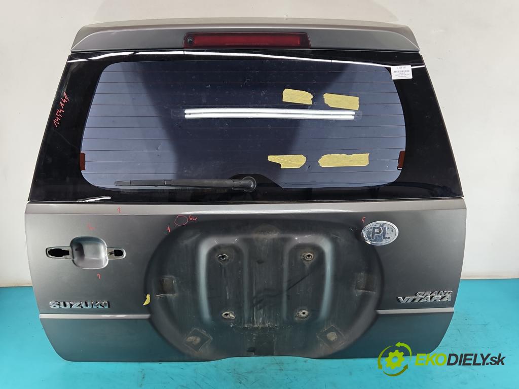 Suzuki Grand Vitara II 2005-2014 2.0 16V 140 hp manual 103 kW 1995 cm3 5- zadní kufrové dveře  (Zadní kapoty)
