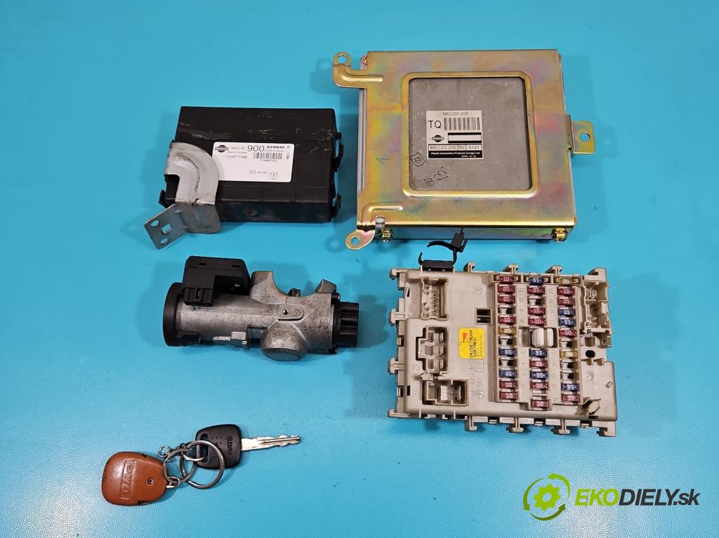 Nissan Almera N16 2000-2006 1.5 16V 90 HP manual 66 kW 1498 cm3 3- riadiaca jednotka motora MEC20-200