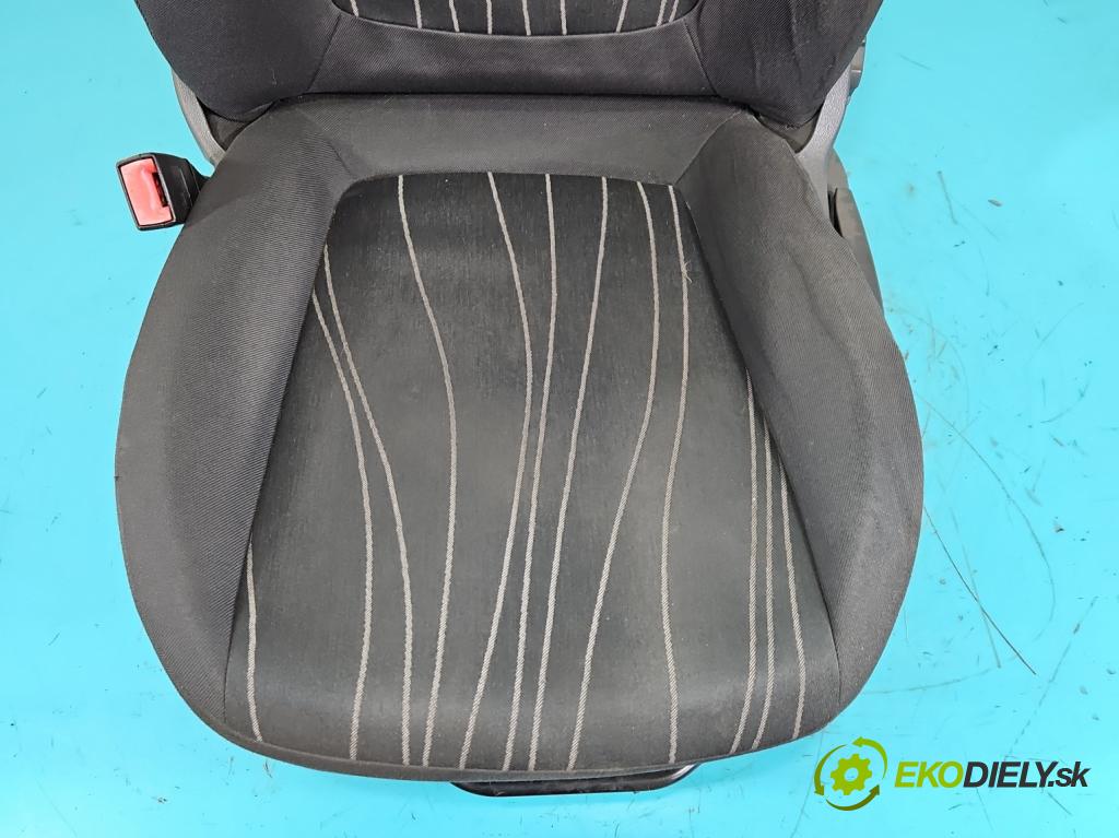 Opel Corsa D 2006-2014 1.2 16V 80 HP manual 59 kW 1229 cm3 3- Sedačka ľavý  (Sedadlo)