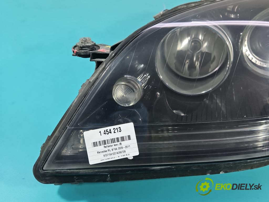 Mercedes ML W164 2005-2011 3.0 cdi 642940 224hp automatic 165 kW 2987 cm3 5- Reflektor: ľavý  (Kľučka dverí ostatné)