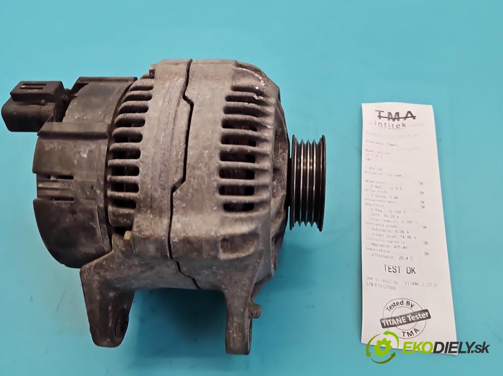 Mitsubishi Carisma 1.6 16V 90 hp manual 66 kW 1597 cm3 5- Alternator 0123315008 (Alternátory)