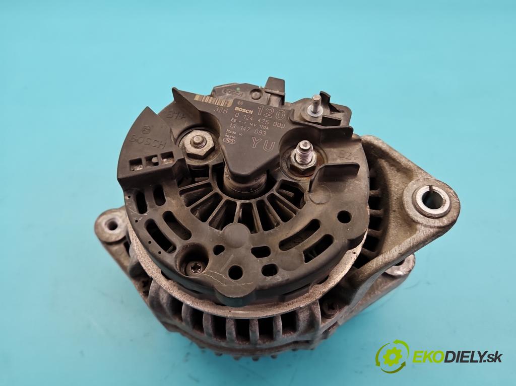 Opel Vectra C 2002-2008 1.8 16V 122 hp manual 90 kW 1796 cm3 5- Alternator 0124425009 (Alternátory)