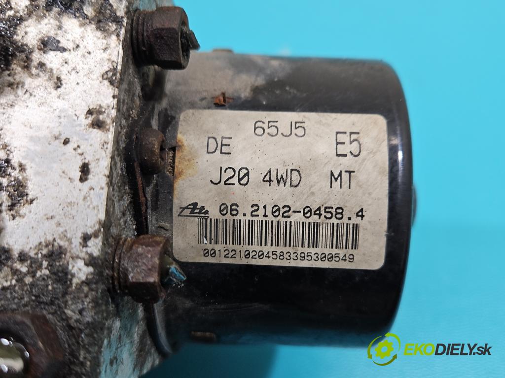 Suzuki Grand Vitara II 2005-2014 2.0 16V 140 HP manual 103 kW 1995 cm3 5- čerpadlo abs 65J5 (Pumpa ABS)