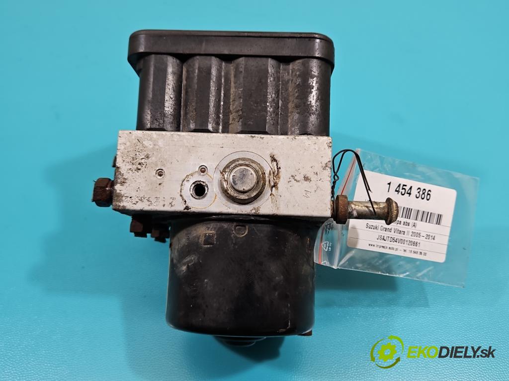Suzuki Grand Vitara II 2005-2014 2.0 16V 140 HP manual 103 kW 1995 cm3 5- čerpadlo abs 65J5 (Pumpa ABS)