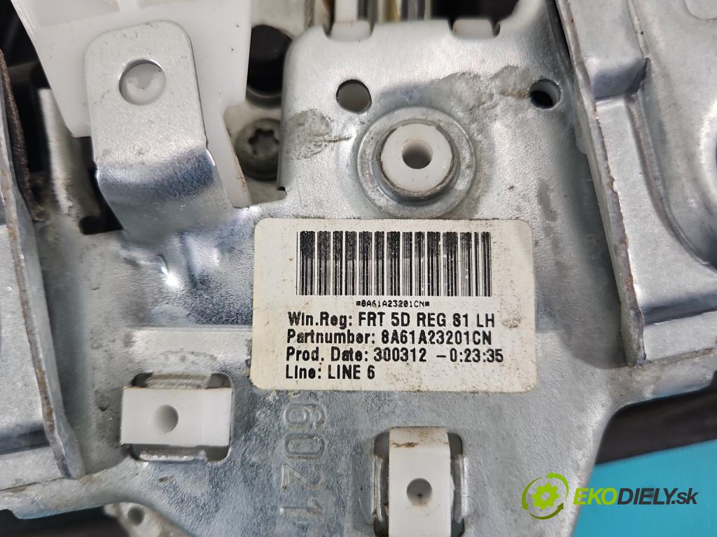 Ford Fiesta Mk7 2008-2017 1.6 16V 120 hp manual 88 kW 1596 cm3 5- mechanismus stahování přední levý 8A61A045H17AG