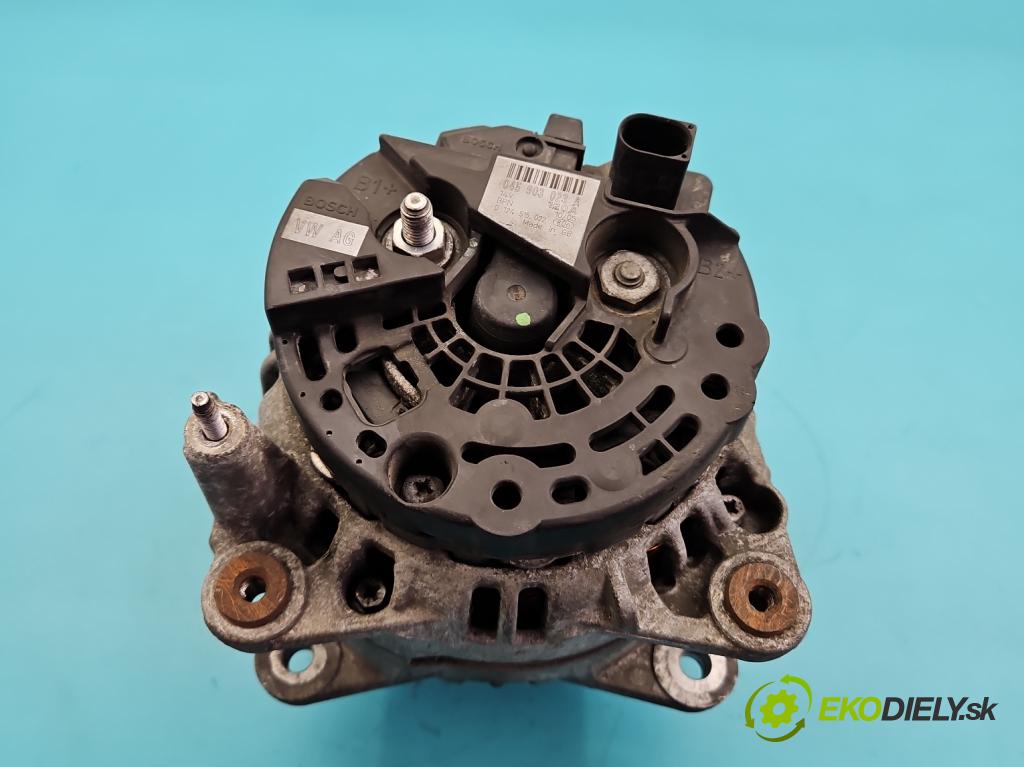 Seat Cordoba II 6L 2002-2008 1.4 tdi 75 hp manual 55 kW 1422 cm3 4- Alternator 0124515022 (Alternátory)