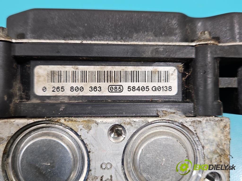 Seat Cordoba II 6L 2002-2008 1.4 tdi 75 HP manual 55 kW 1422 cm3 4- čerpadlo abs 6Q0614117Q (Pumpa ABS)