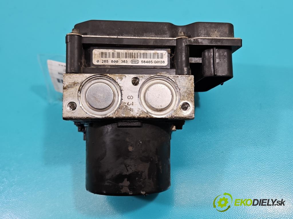 Seat Cordoba II 6L 2002-2008 1.4 tdi 75 HP manual 55 kW 1422 cm3 4- čerpadlo abs 6Q0614117Q (Pumpa ABS)