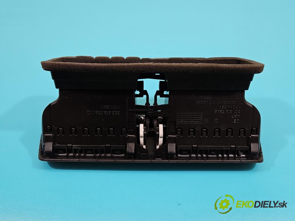 Vw Passat B6 2005-2010 2.0 tdi 140 HP automatic 103 kW 1968 cm3 5- Mřížka: kúrenia stredová 3C2819728 (Mriežka kúrenia (fukár))