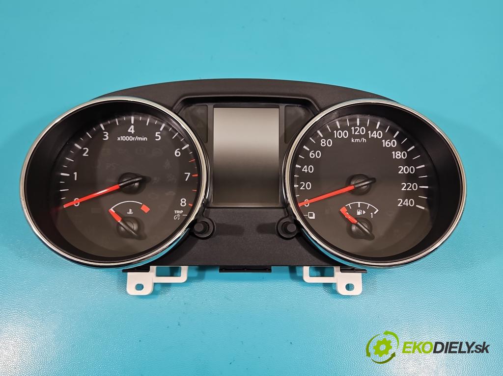 Nissan Qashqai I J10 2006-2013 2.0 16V 141 HP manual 104 kW 1997 cm3 5- prístrojovka/ budíky 24810BR50B (Prístrojová doska)