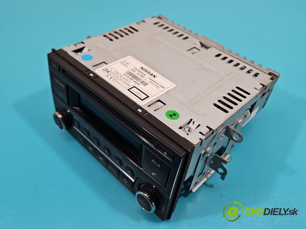 Nissan Qashqai I J10 2006-2013 2.0 16V 141 HP manual 104 kW 1997 cm3 5- Radio originál 28185BH30A