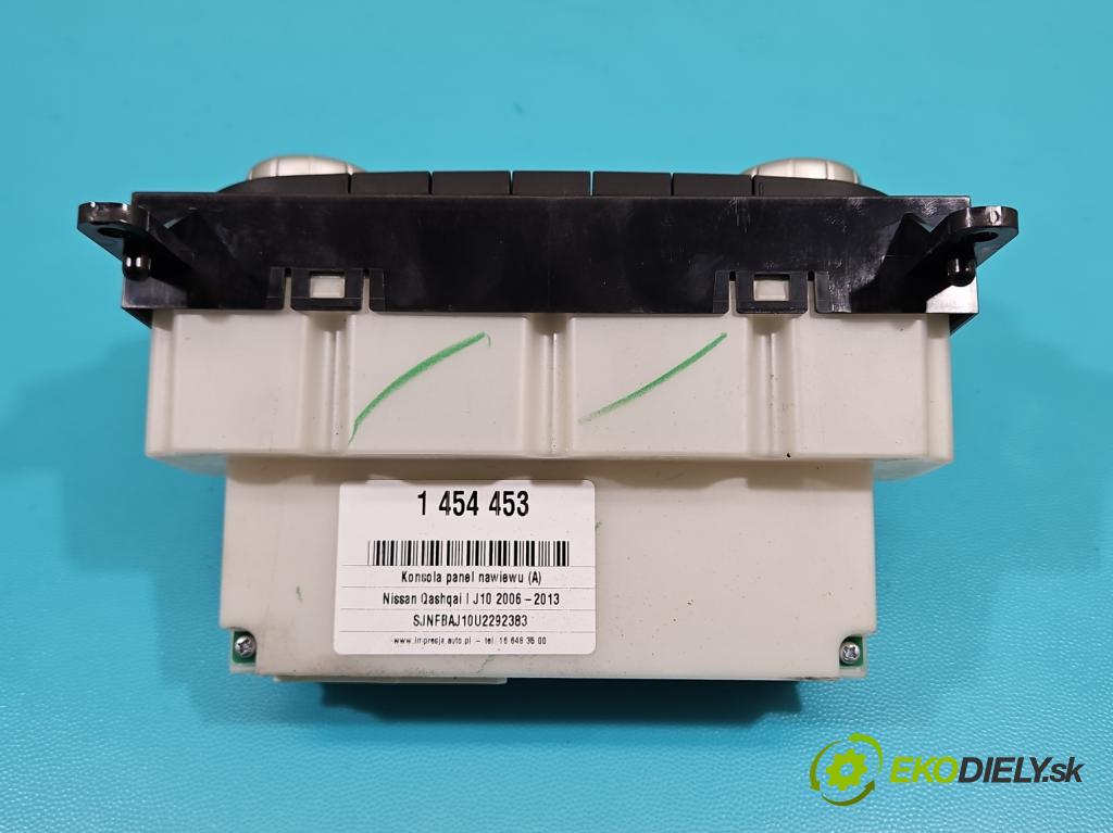 Nissan Qashqai I J10 2006-2013 2.0 16V 141 HP manual 104 kW 1997 cm3 5- panel kúrenia 27500BR46A