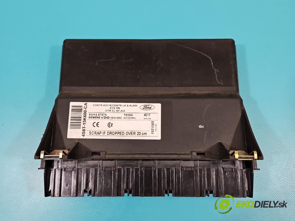 Ford Fiesta Mk6 2002-2008 1.4 16V 80 HP manual 59 kW 1388 cm3 5- riadiaca jednotka motora