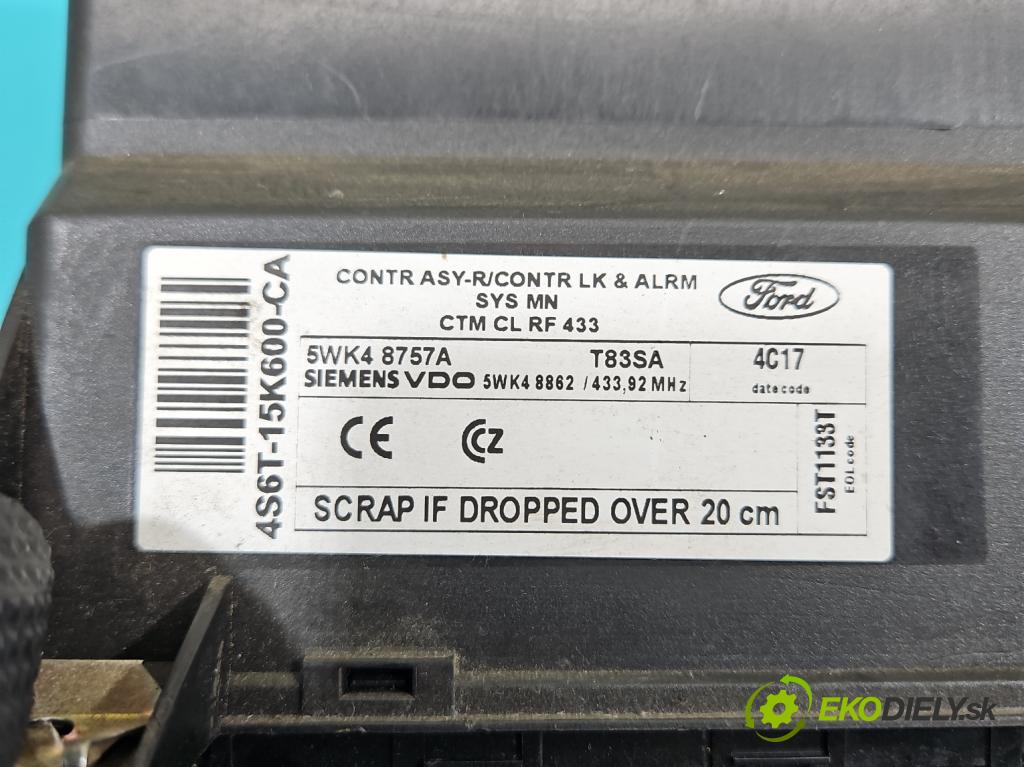 Ford Fiesta Mk6 2002-2008 1.4 16V 80 HP manual 59 kW 1388 cm3 5- riadiaca jednotka motora
