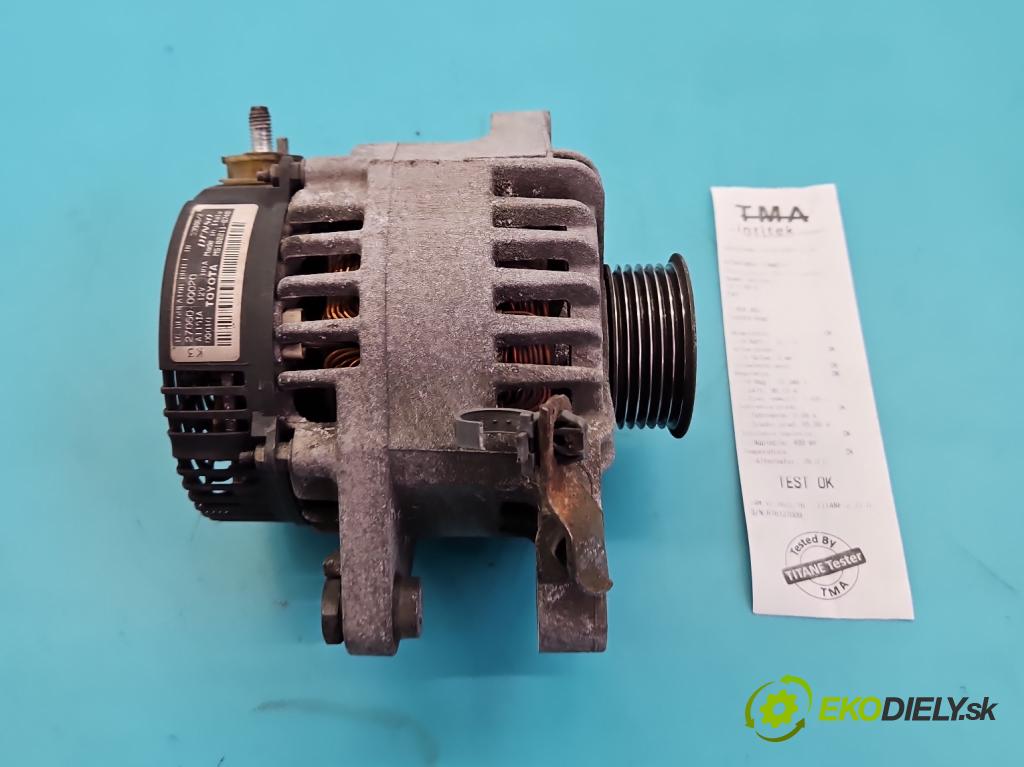 Toyota Aygo 2005-2014 1.0 VVTi 68 HP manual 50 kW 998 cm3 5- Alternator 27060-0Q020 (Alternátor)