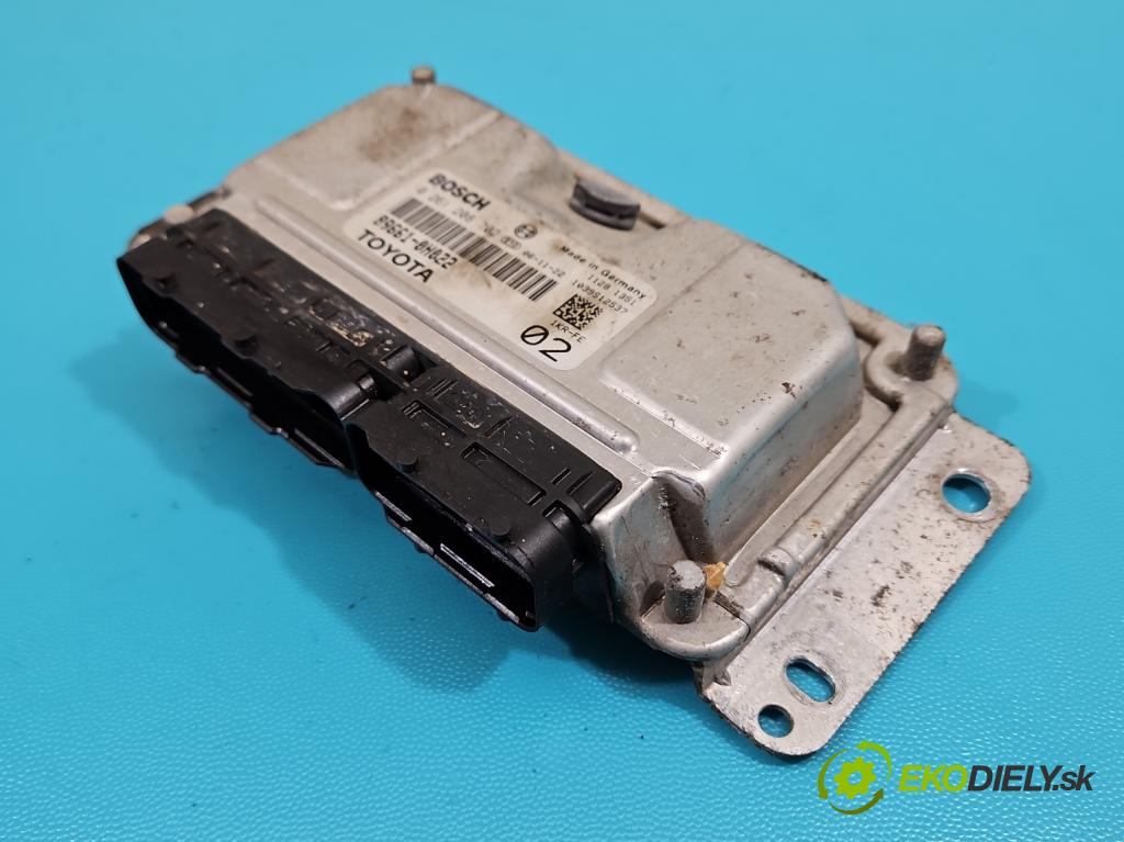 Toyota Aygo 2005-2014 1.0 VVTi 68 HP manual 50 kW 998 cm3 5- riadiaca jednotka motora 0261208702