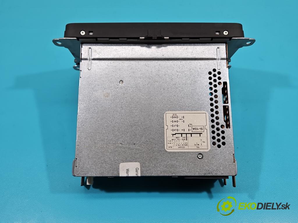 Skoda Fabia II 2007-2014 1.9 tdi 105 HP manual 77 kW 1896 cm3 5- Radio originál 5J0035161A
