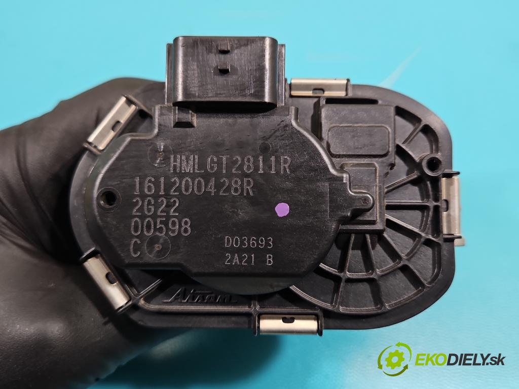 Dacia Sandero III 2020- 1.0 Tce 91 KM manual 67 kW 999 cm3 5- klapka 161200428R (Škrtiaca klapka)