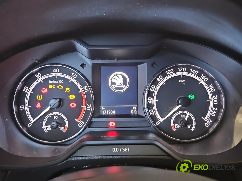 Skoda Octavia III 2013- 2.0 TSI 190 HP automatic 140 kW 1984 cm3 5- prístrojovka/ budíky 5E0920780F (Prístrojová doska)