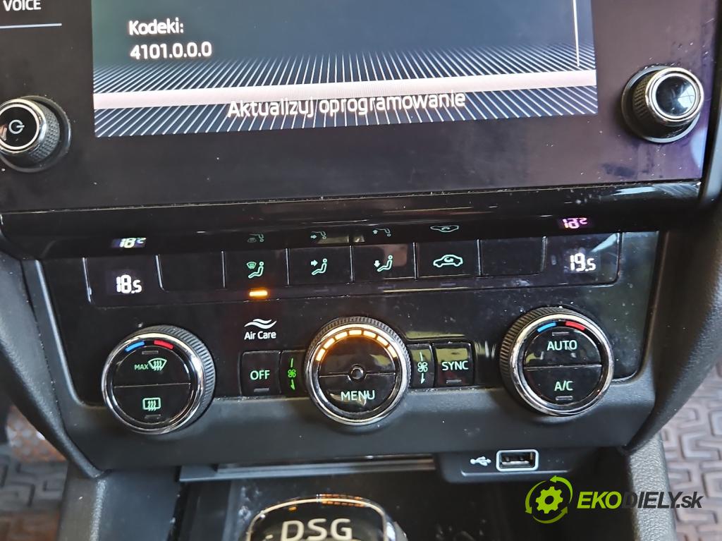 Skoda Octavia III 2013- 2.0 TSI 190 HP automatic 140 kW 1984 cm3 5- panel kúrenia 5E0907044AP