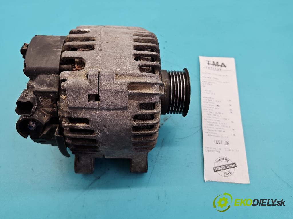 Citroen C3 I 2002-2009 1.4 hdi 68 HP manual 50 kW 1398 cm3 5- Alternator 9646476280 (Alternátor)
