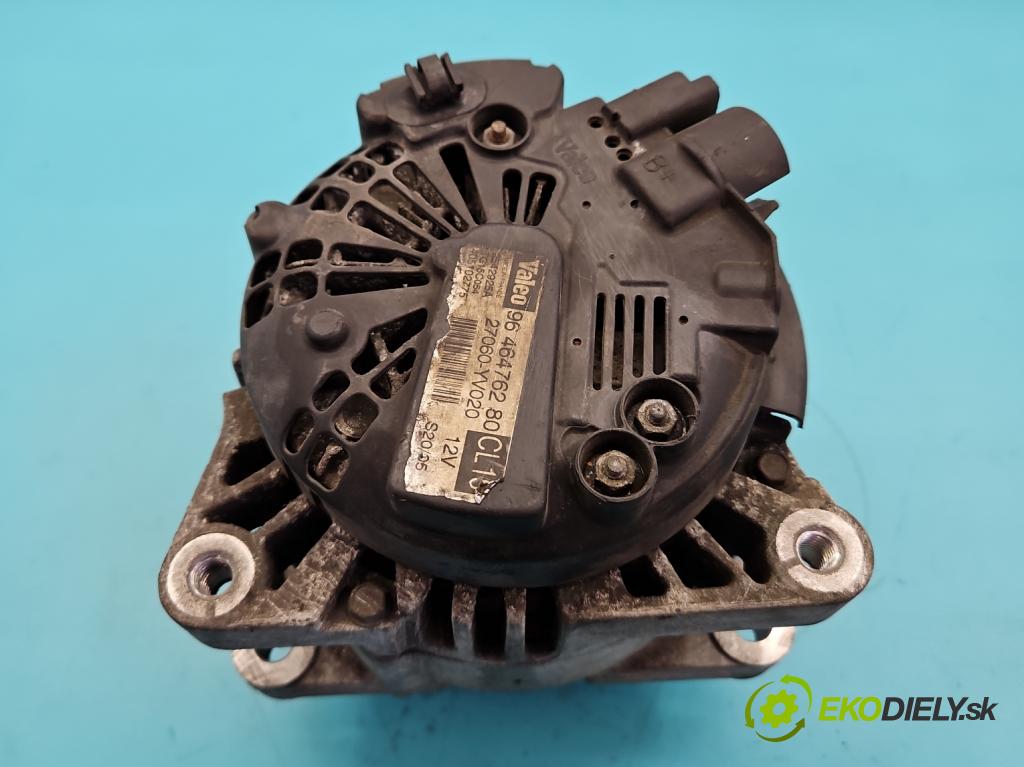 Peugeot 1007 1.4 hdi 68 HP manual 50 kW 1398 cm3 3- Alternator 9646476280 (Alternátor)