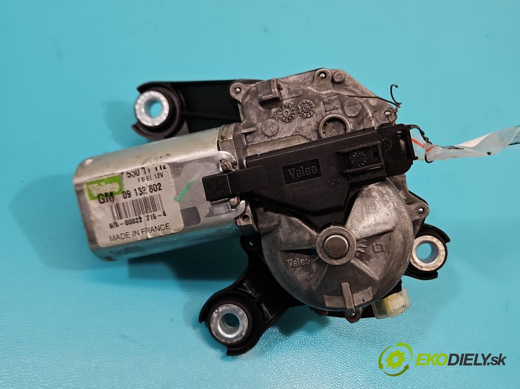 Opel Corsa C 2000-2006 1.0 12V 60 HP manual 44 kW 973 cm3 3- motor stieračov zadné 09132802
