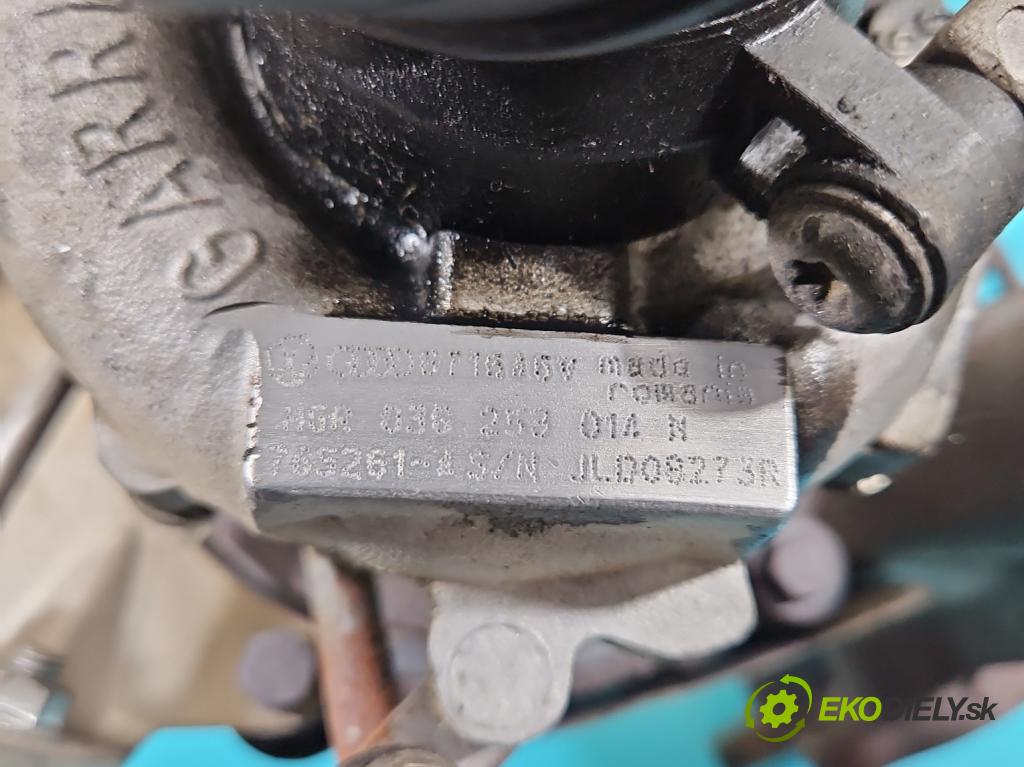 Vw Passat B6 2005-2010 2.0 tdi 140 hp automatic 103 kW 1968 cm3 5- Turbodmychadlo 765261-4 (Turbodúchadla (kompletní))