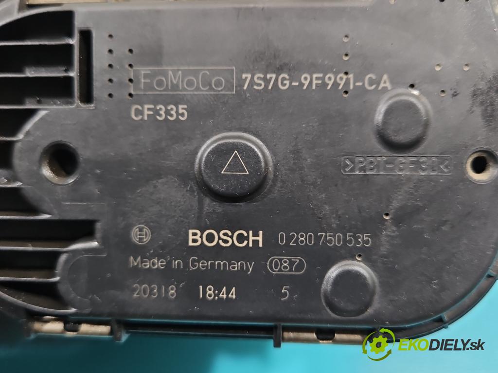 Ford Fiesta Mk7 2008-2017 1.6 16V 120 HP manual 88 kW 1596 cm3 5- klapka 0280750535 (Škrtiaca klapka)