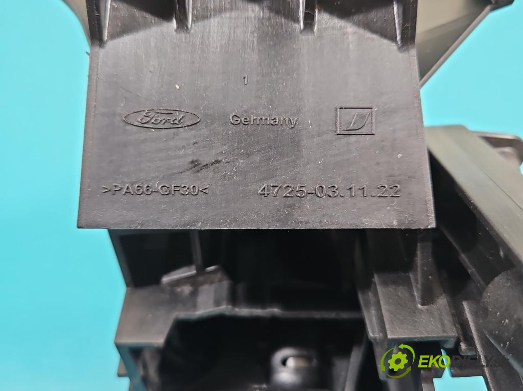 Ford Fiesta Mk7 2008-2017 1.6 16V 120 HP manual 88 kW 1596 cm3 5- Páka: Změny: stupeň,rýchlosť 8A6R-7C453-MAC (Rýchlostná páka (kulisa))