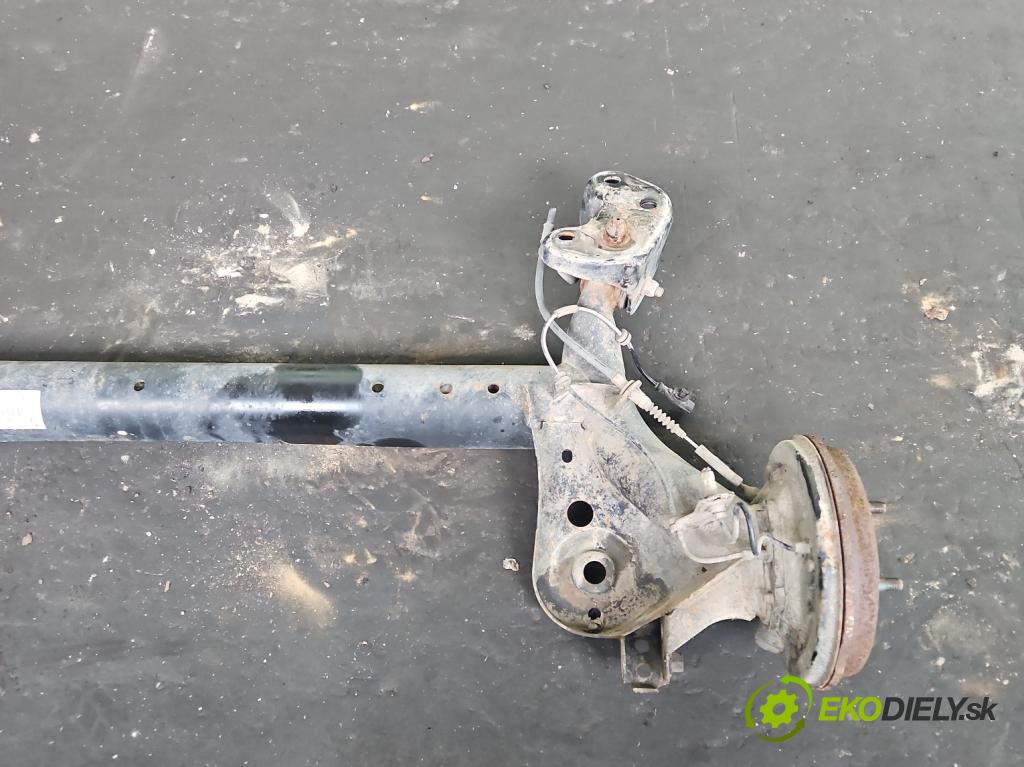 Ford Fiesta Mk7 2008-2017 1.6 16V 120 hp manual 88 kW 1596 cm3 5- zadní výztuha  (Výztuhy zadní)