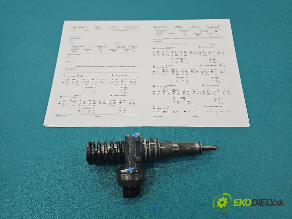 Vw Passat B6 2005-2010 2.0 tdi 140 HP automatic 103 kW 1968 cm3 5- vstrekovacie čerpadlo 0414720312 (Vstrekovač paliva)