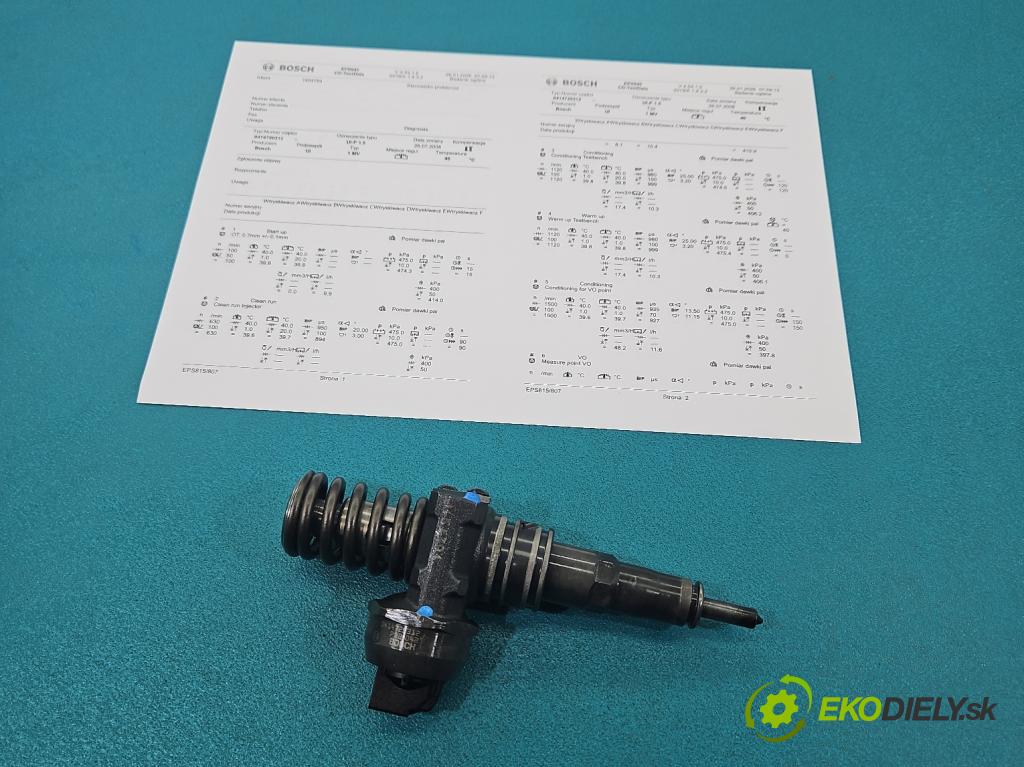 Vw Passat B6 2005-2010 2.0 tdi 140 HP automatic 103 kW 1968 cm3 5- vstrekovacie čerpadlo 0414720312 (Vstrekovač paliva)