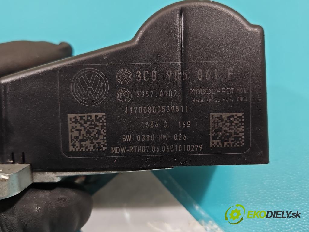 Vw Passat B6 2005-2010 2.0 tdi 140 HP automatic 103 kW 1968 cm3 5- Blokáda: řízení: 3C0905861F (Ostatné)