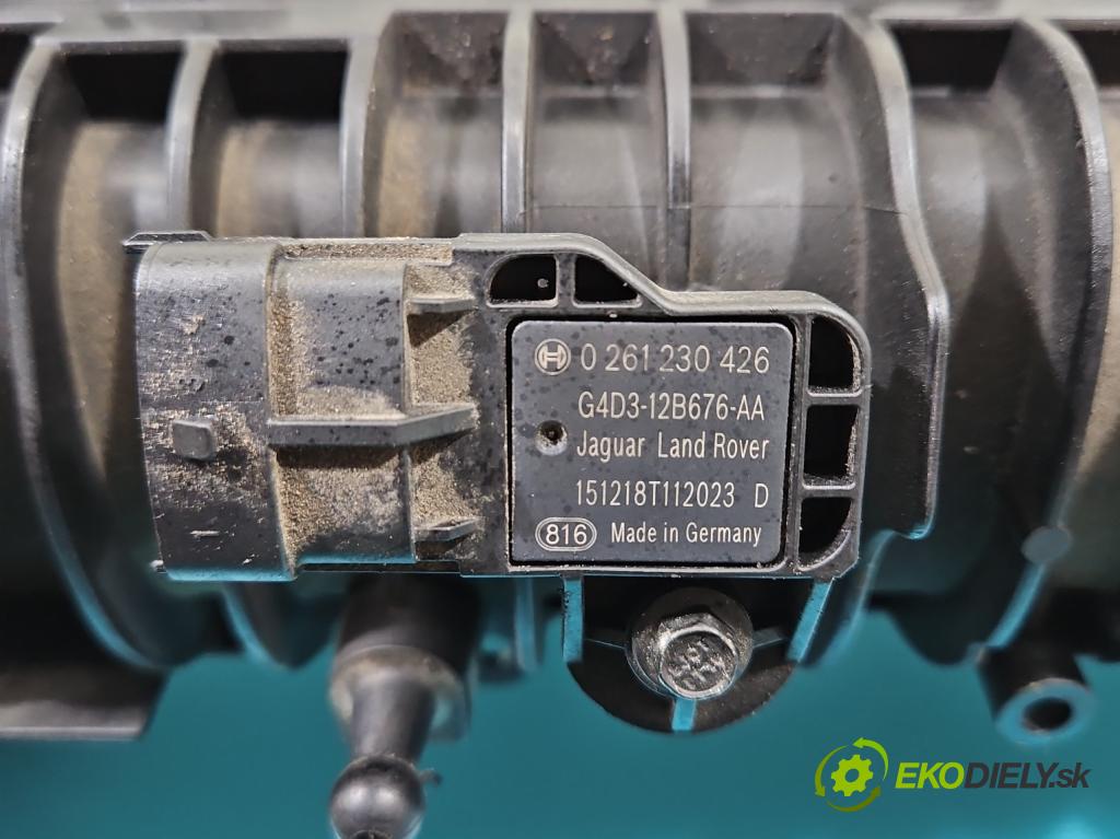 Jaguar XE 2015-2024 2.0d 179KM automatic 132 kW 1999 cm3 4- zvod nasávací G4D3 (Sacie potrubie)