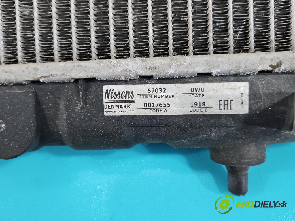 Fiat Doblo I 2001-2010 1,3.0 jtd 75 hp manual 55 kW 1248 cm3 5- Chladič vody  (Chladiče vody)