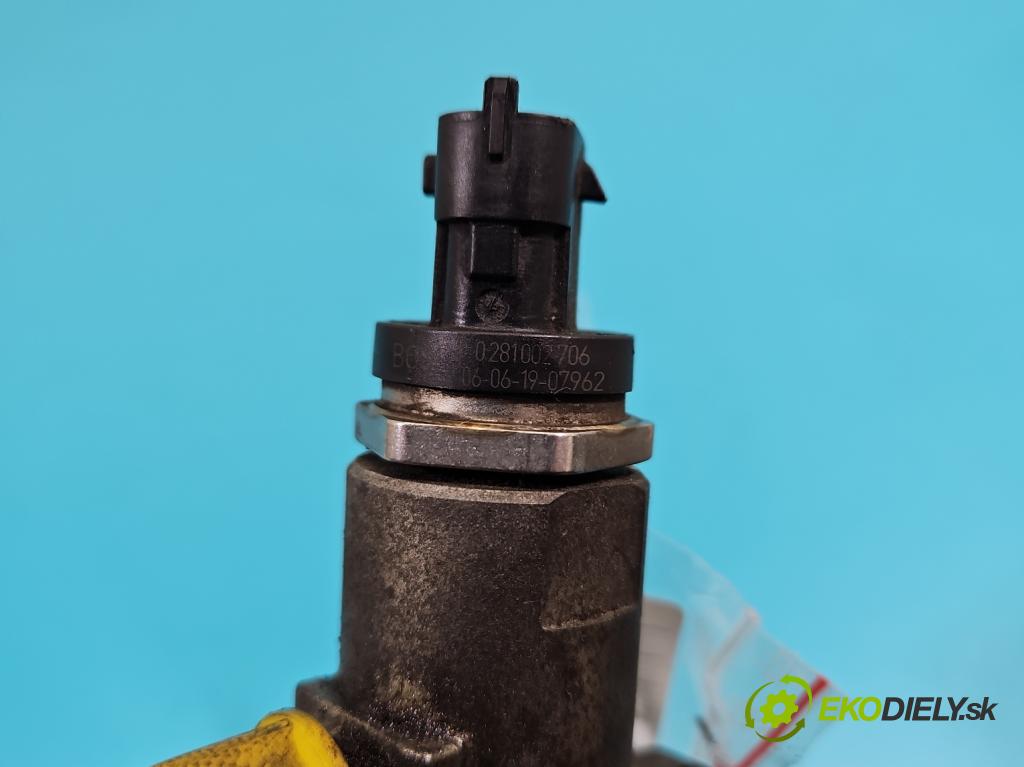 Fiat Doblo I 2001-2010 1,3.0 jtd 75 HP manual 55 kW 1248 cm3 5- lišta vstrekovacia 0445214086 (Vstrekovacia lišta)