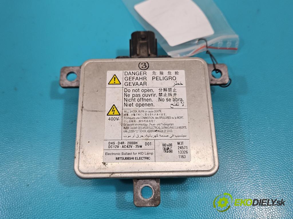 Mazda CX-5 I 2012-2017 2.2d 150 HP automatic 110 kW 2199 cm3 5- střídač: xenon W3T24571 (Riadiaca jednotka xenónu)