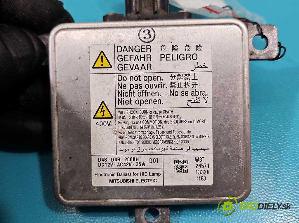 Mazda CX-5 I 2012-2017 2.2d 150 HP automatic 110 kW 2199 cm3 5- střídač: xenon W3T24571 (Riadiaca jednotka xenónu)