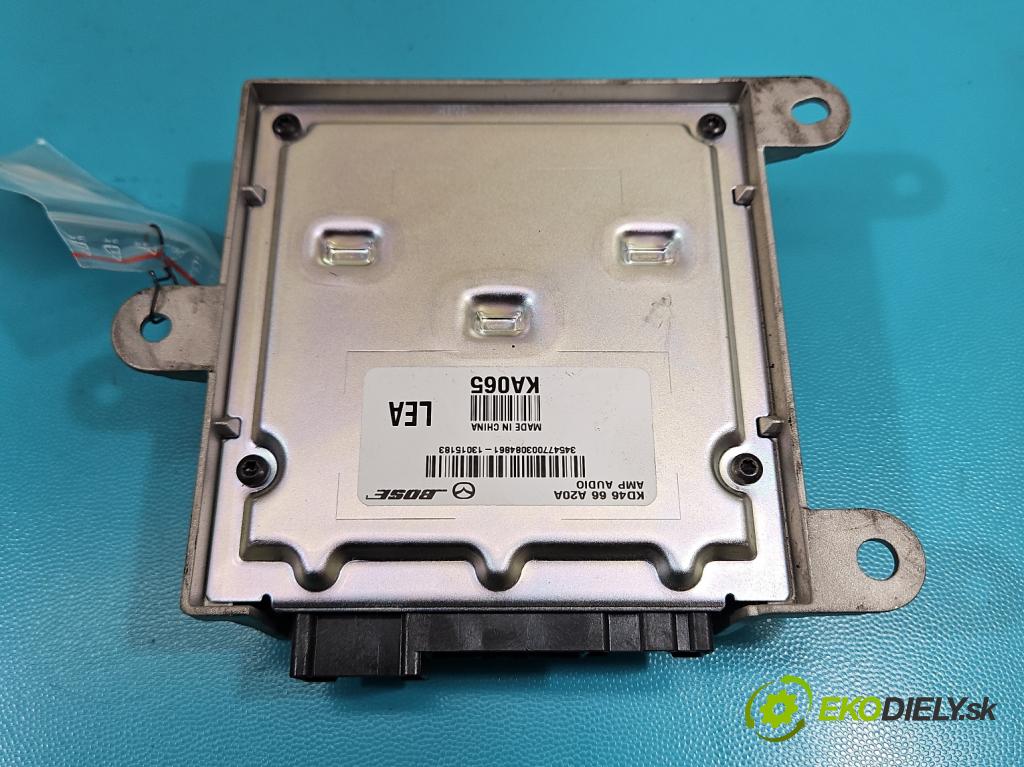 Mazda CX-5 I 2012-2017 2.2d 150 HP automatic 110 kW 2199 cm3 5- Zesilovač: KD4666A20A (Zosilňovač)