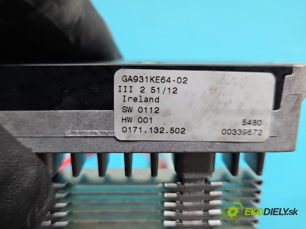 Mazda CX-5 I 2012-2017 2.2d 150 hp automatic 110 kW 2199 cm3 5- radiátor GA931KE64 (Radiátory topení)