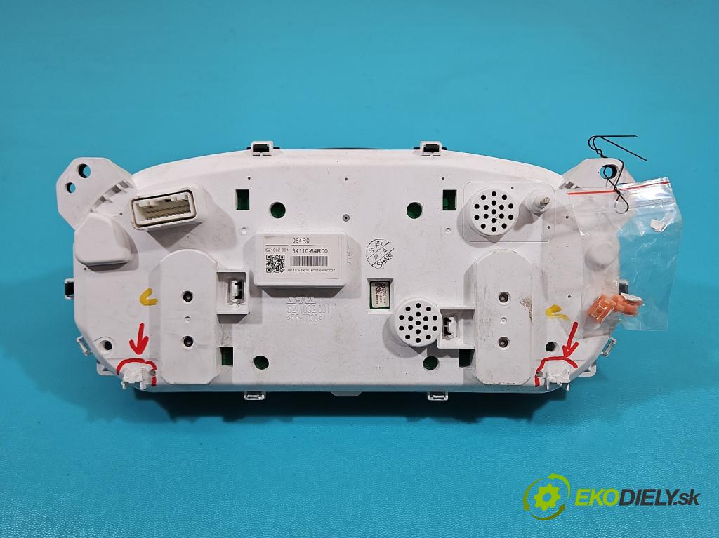 Suzuki SX4 S-Cross 2013-2021 1.4 T 140 HP automatic 103 kW 1373 cm3 5- prístrojovka/ budíky 34110-64R00 (Prístrojová doska)