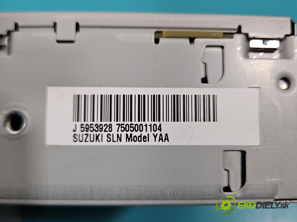 Suzuki SX4 S-Cross 2013-2021 1.4 T 140 HP automatic 103 kW 1373 cm3 5- Radio originál 7505001104